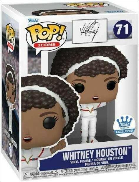 POP! Icons figure 71 Whitney Houston (Super Bowl) Funko Shop Exclusive