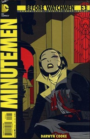 Before Watchmen: Minutemen issue 3-B Polybagged Darwyn Cooke Cover Combo Pack