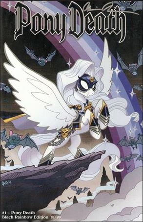 Lady Death (1994) issue 1-DB Pony Death Black Rainbow Edition 1/99