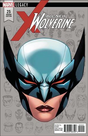 All-New Wolverine  issue 25-E Mike McKone 1:10 Headshot Cover