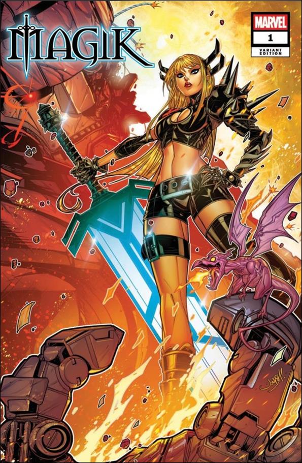 Magik (2025) issue 1-Q Retailer Exclusive Jonboy Meyers Trade Dress Cover