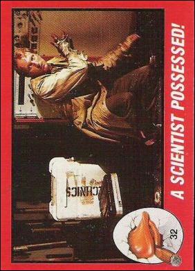 Howard the Duck (Movie) (Base Set) card 32 A Scientist Possesed!