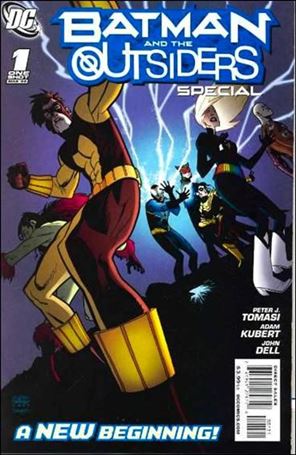 Batman and the Outsiders Special issue 1-B Andrew Robinson 1:10 Cover