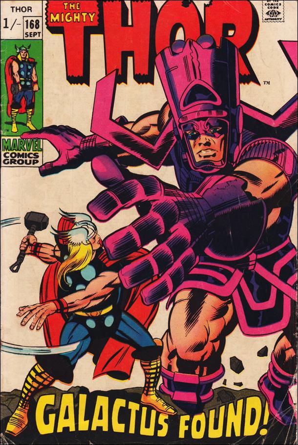 Thor (1966) issue 168-B UK Price Cover