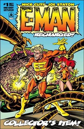 E-Man: Recharged issue 1-B Collector's Item Cover 1/500