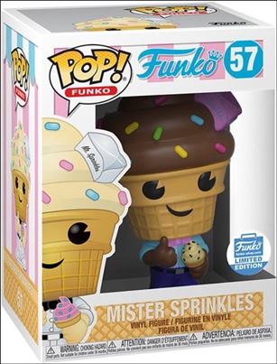 POP! Funko - Fantastik Plastik figure 57 Mister Sprinkles (Chocolate) Funko Shop Exclusive