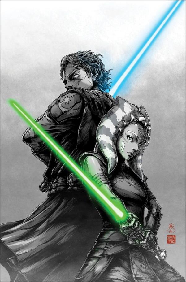 Star Wars: Ahsoka issue 5-F Retailer Exclusive Takashi Okazaki Virgin Cover
