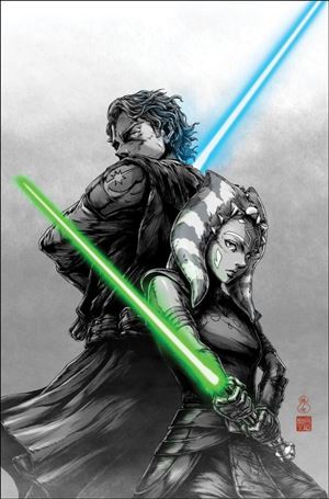 Star Wars: Ahsoka issue 5-F Retailer Exclusive Takashi Okazaki Virgin Cover