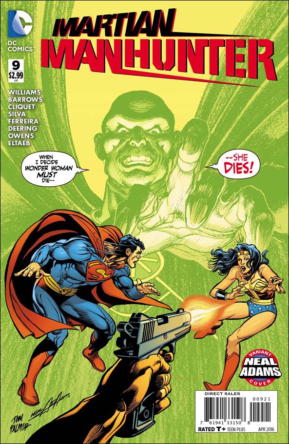 Martian Manhunter (2015)  issue 9-B Neal Adams Cover