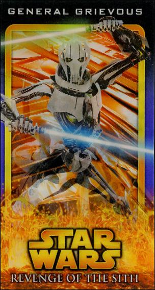 Star Wars: Revenge of the Sith Widevision (Flix-Pix Lenticular Motion Subset) card 7 General Grievous