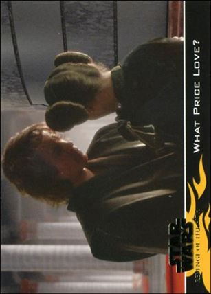 Star Wars: Revenge of the Sith (Tin Bonus Story Cards Subset) card 2 What Price Love?