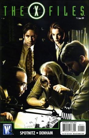 X-Files (2008) issue 1 Tony Shasteen Cover