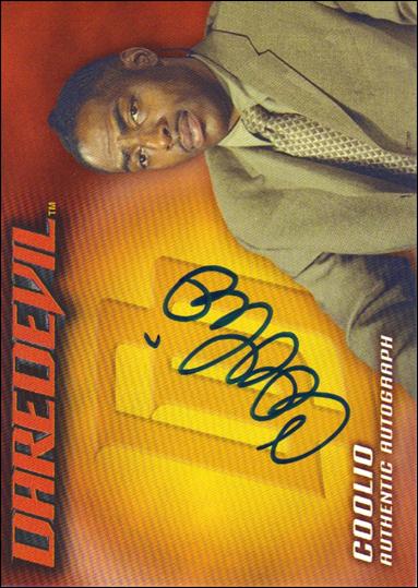 Daredevil: The Movie (Authentic Autograph Subset) card 2 Coolio as Daunte Jackson 1:377