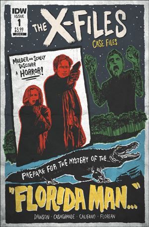 X-Files: Case Files - Florida Man issue 1-B J.J. Lendl Cover