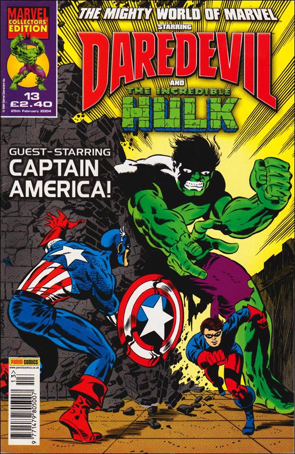 Mighty World of Marvel (UK) (2003) issue 13 Cardstock Cover