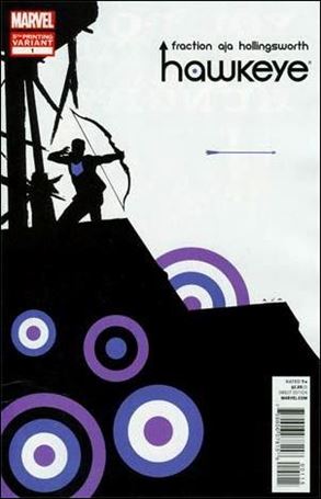 Hawkeye (2012) issue 1-G David Aja "Targets" Cover (5th Printing)