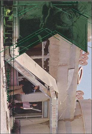 Hulk Film and Comic Cards (Base Set) card 67 Ghost Town