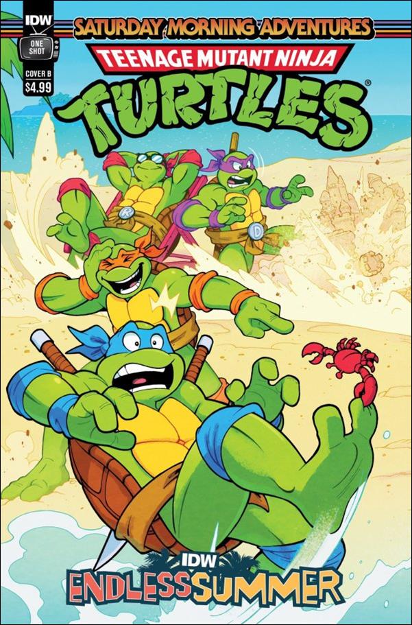 IDW Endless Summer TMNT Saturday Morning Adventures issue 1-B Jack Lawrence Cover