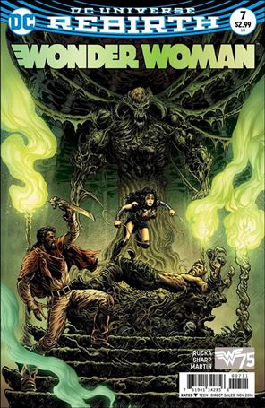 Wonder Woman (2016)  issue 7 Liam Sharp Cover