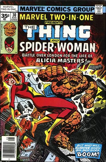 Marvel Two-in-One (1974) issue 30-B 35 Cent Price Cover