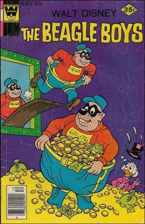 Walt Disney the Beagle Boys issue 39-B Whitman Cover