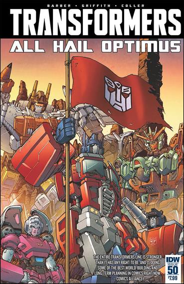 Transformers (2014) 50-A by IDW