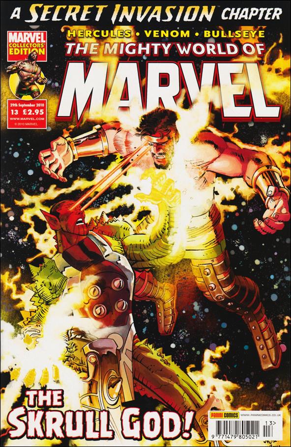 Mighty World of Marvel (UK) (2009) issue 13 Cardstock Cover