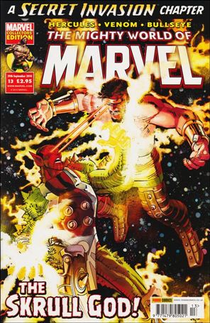 Mighty World of Marvel (UK) (2009) issue 13 Cardstock Cover