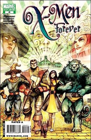 X-Men Forever (2009) issue 4-B Nico Henrichon 30's Decade Cover