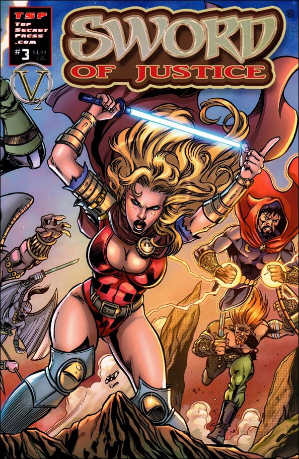 Sword of Justice (2022) issue 3 Silvio Spotti Wraparound Cover