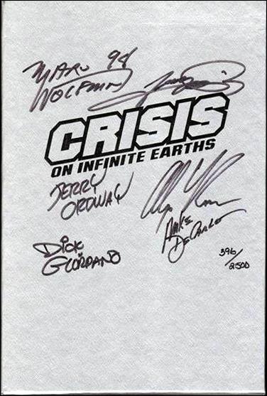 Crisis on Infinite Earths issue nn-B DF (Signed by Creators) 1/2500