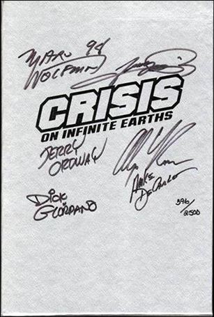 Crisis on Infinite Earths issue nn-B DF (Signed by Creators) 1/2500