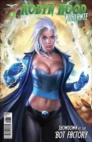 Robyn Hood: Vigilante issue 6-C Josh Burns Cover