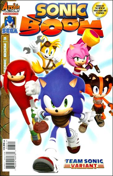 Sonic Boom issue 3-B SEGA Cover