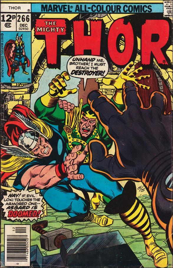Thor (1966) issue 266-B UK Price Cover