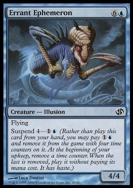 Magic the Gathering: Duel Decks: Jace vs. Chandra (Base Set) card 20 Errant Ephemeron