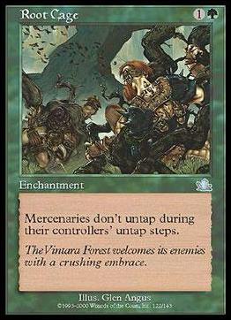 Magic the Gathering: Prophecy (Base Set) card 122 Root Cage