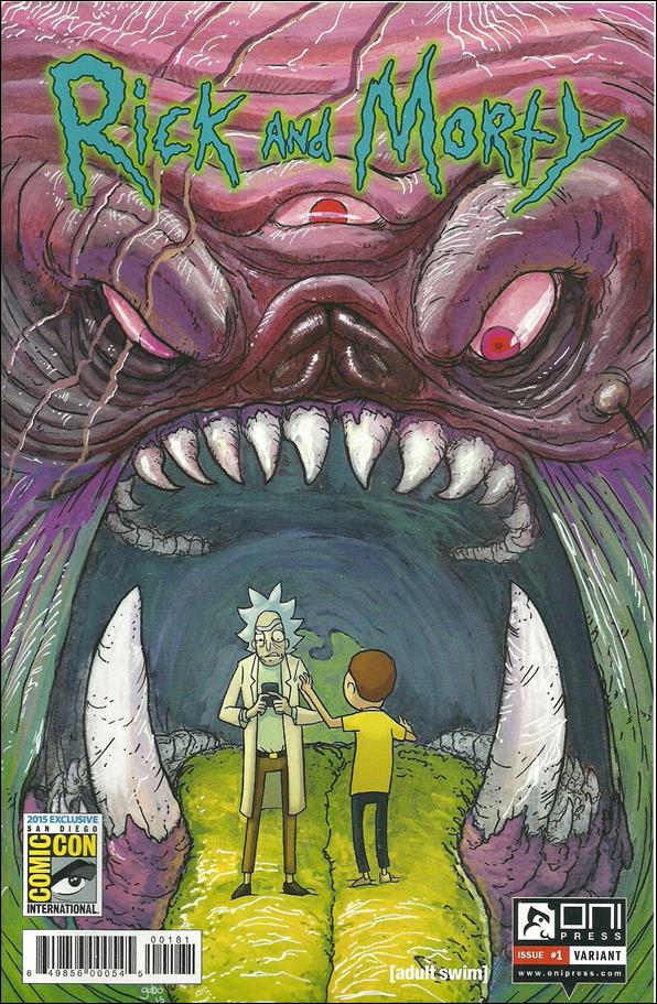 Rick and Morty (2015) issue 1-K Gabo SDCC Cover