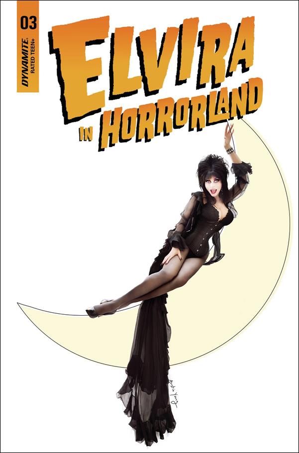 Elvira in Horrorland issue 3-D Photo Cover