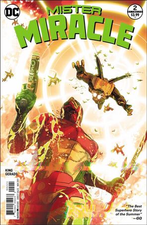 Mister Miracle (2017) issue 2-B Mitch Gerads Cover