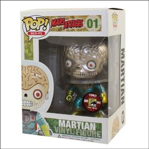 Pop! Sci-Fi figure 1-C Martian (Metallic)