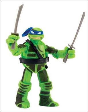 Teenage Mutant Ninja Turtles (2012) figure 91-B Shadow Ninja Color Change Leo (Loose)