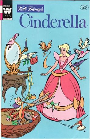Walt Disney's Cinderella issue 1.00-C White Whitman Logo Cover #90152-204