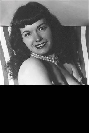 Bettie Page (2020) issue 5-F Black Bag Nude Photo Cover