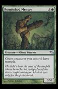 Magic the Gathering: Shadowmoor (Base Set) card 128 Roughshod Mentor