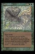 Magic the Gathering: The Dark (Base Set) card 79 Land Leeches