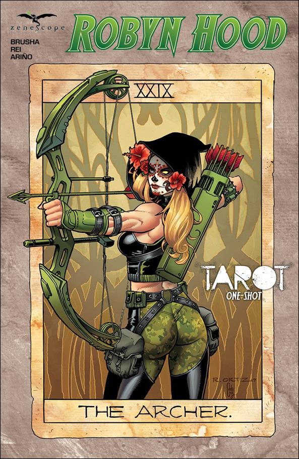 Robyn Hood: Tarot issue nn-C Richard Ortiz Cover