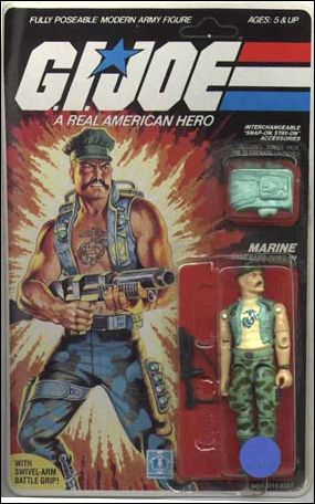 G.I. Joe: A Real American Hero 3 3/4" Basic Action Figures figure 17 Gung-Ho (Marine)