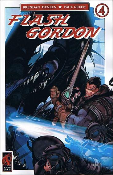 Flash Gordon (2008) issue 4 Barin Cover