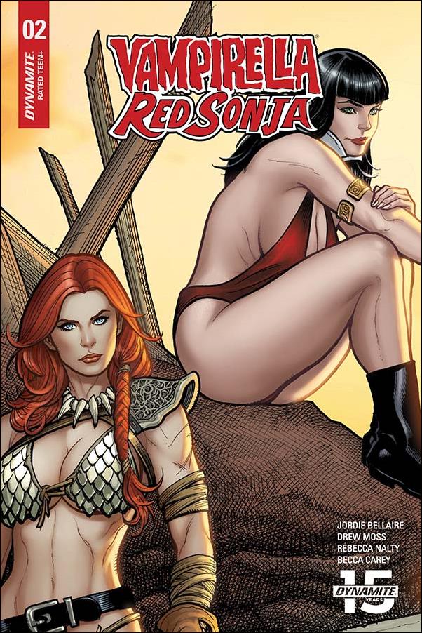 Vampirella / Red Sonja issue 2-H Frank Cho 1:15 Sneak Peek Cover